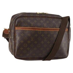 LOUIS VUITTON Monogram Reporter GM Shoulder Bag M45252 LV Auth 140930